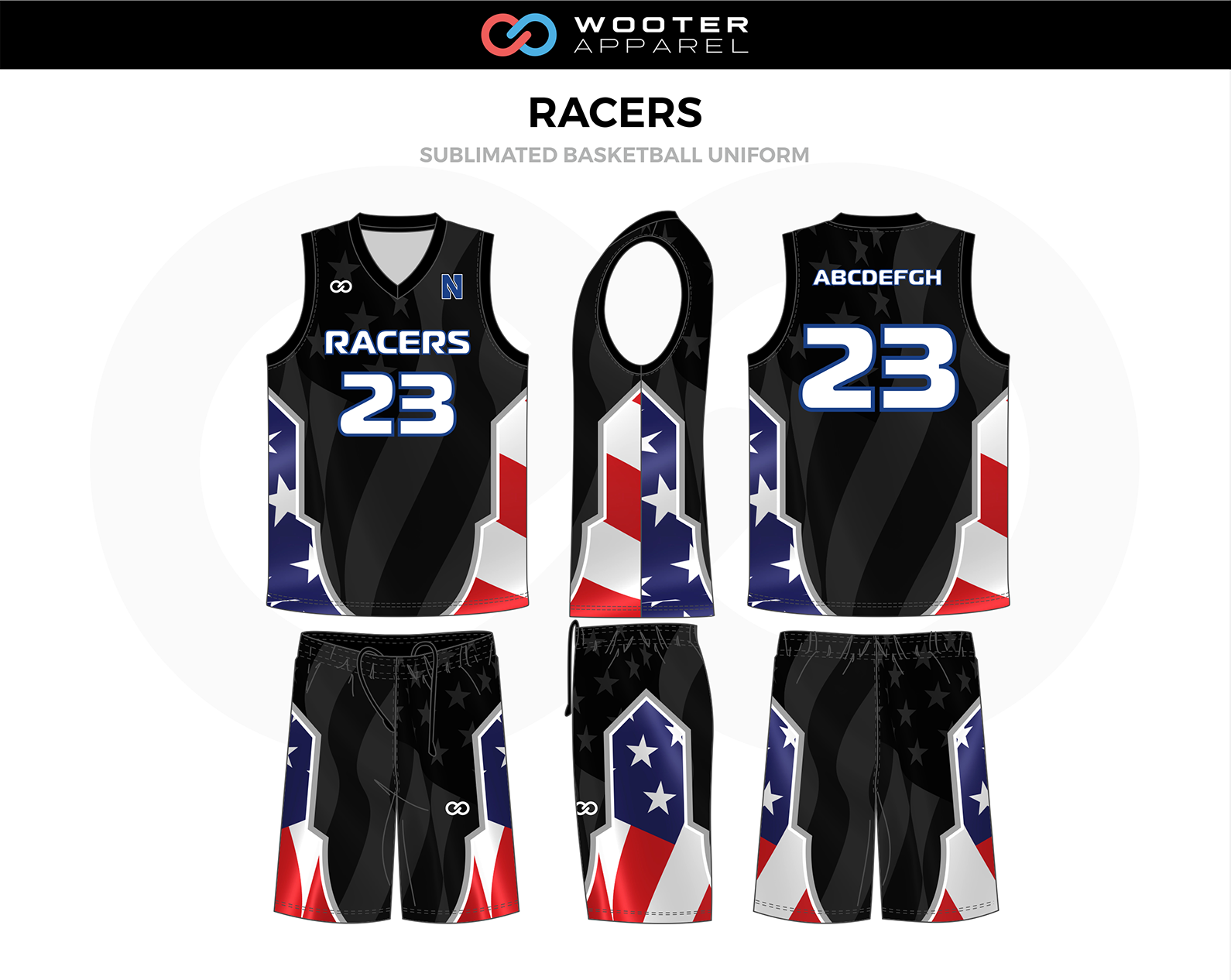 Buy Custom Basketball Uniforms Online, Wooter Apparel