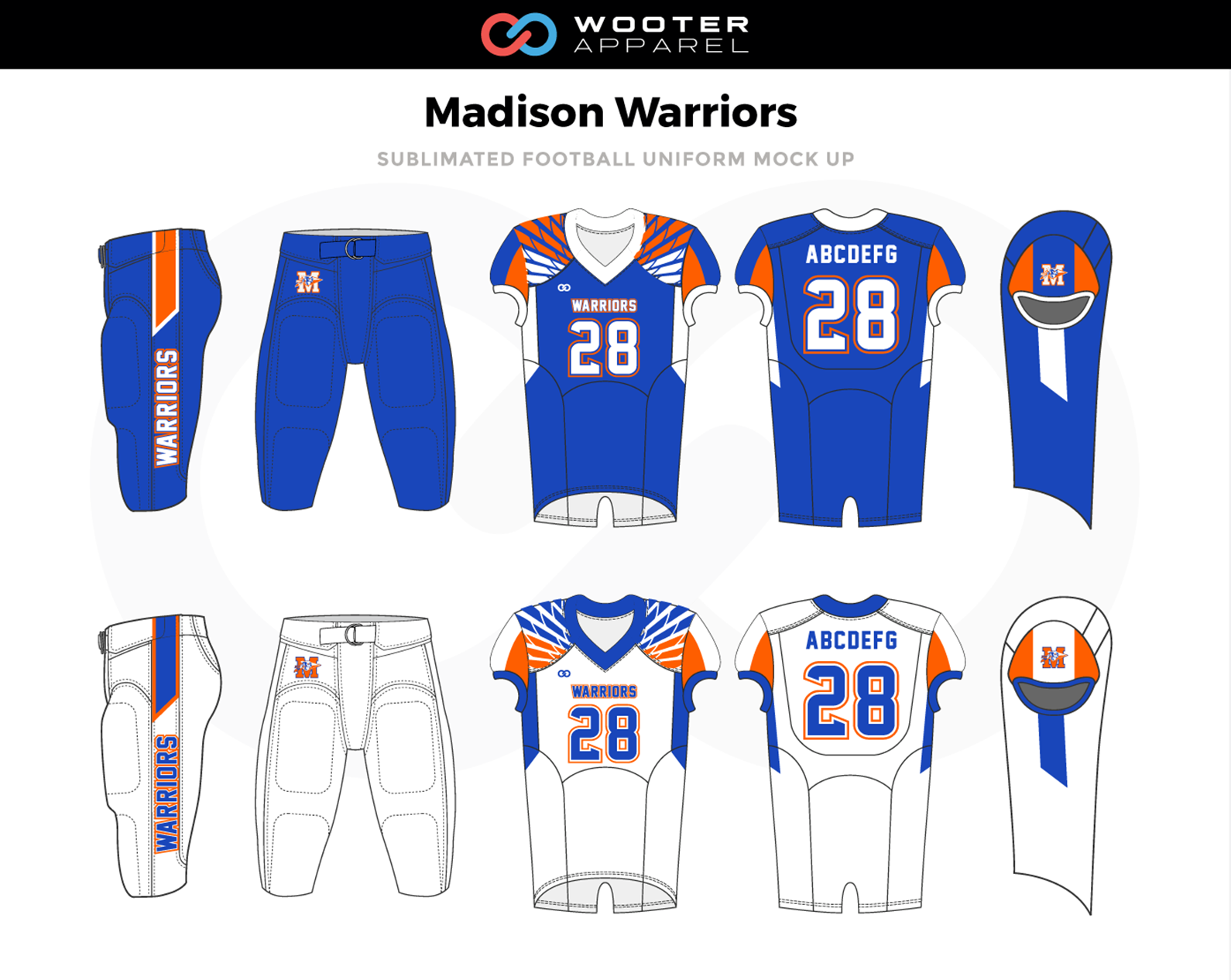 sublimated youth football jerseys