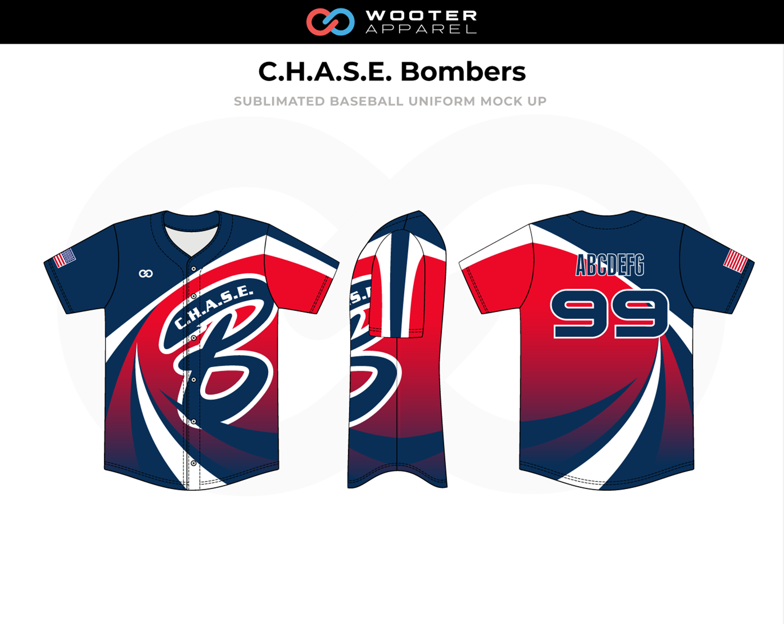 Custom Baseball Uniform Design #3