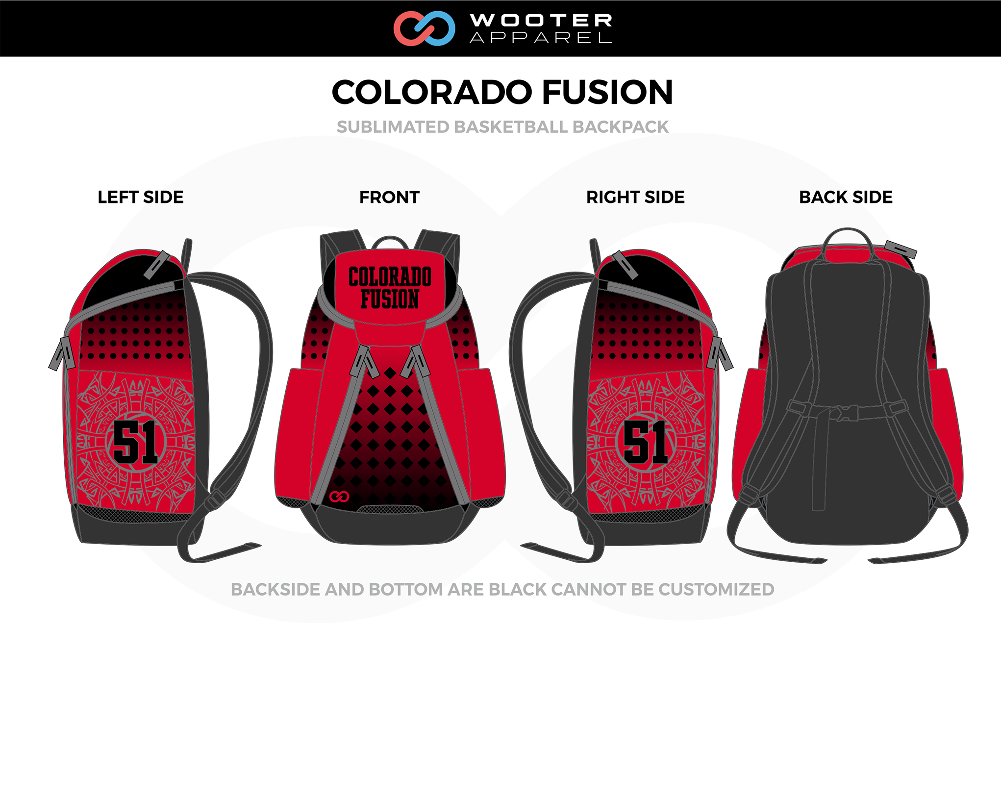 Custom Bags and Backpacks | Buy Bags and Backpacks Online | Wooter Apparel
