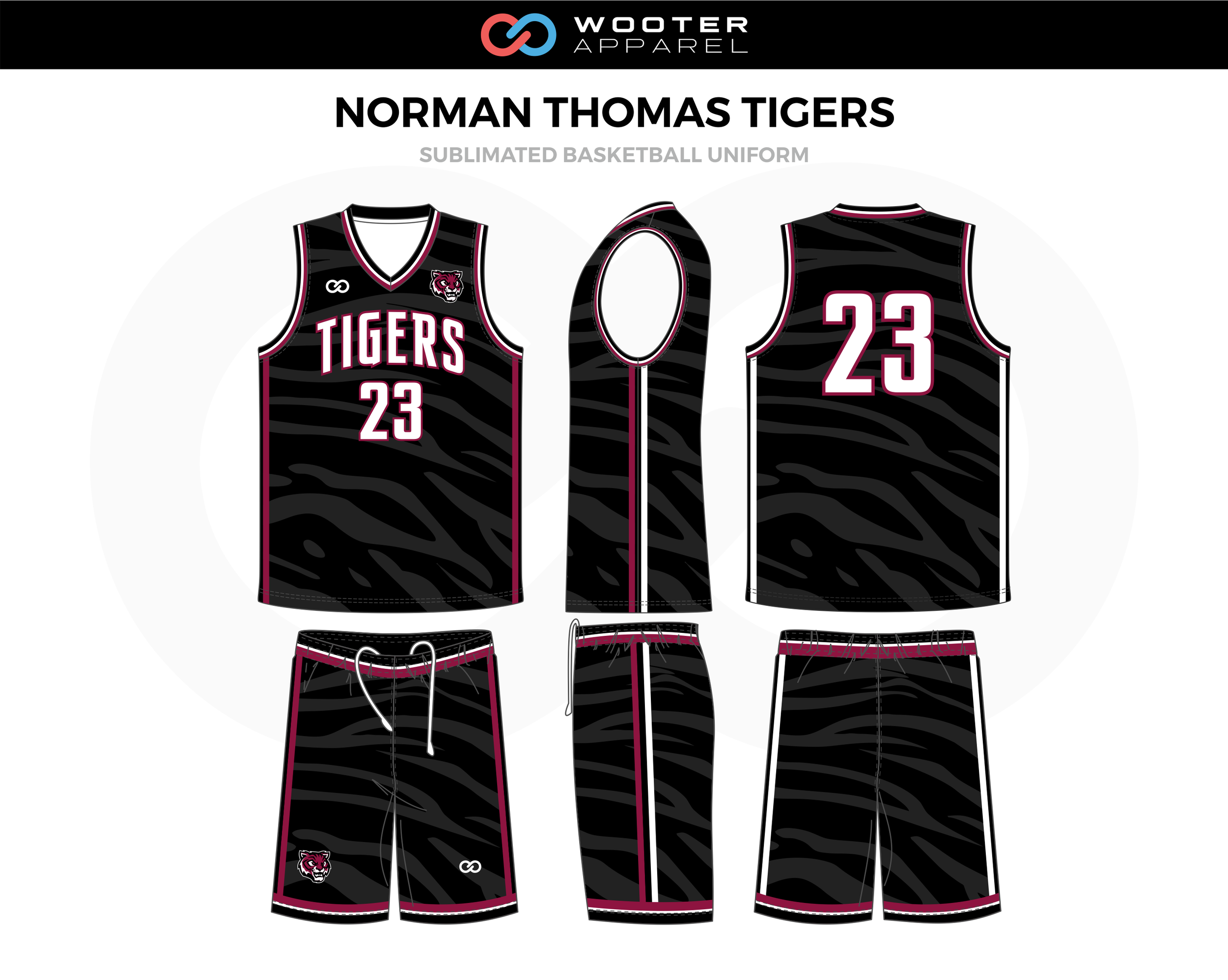 Basketball Uniform Designs Basketball Jersey Design Sublimation Wooter Apparel