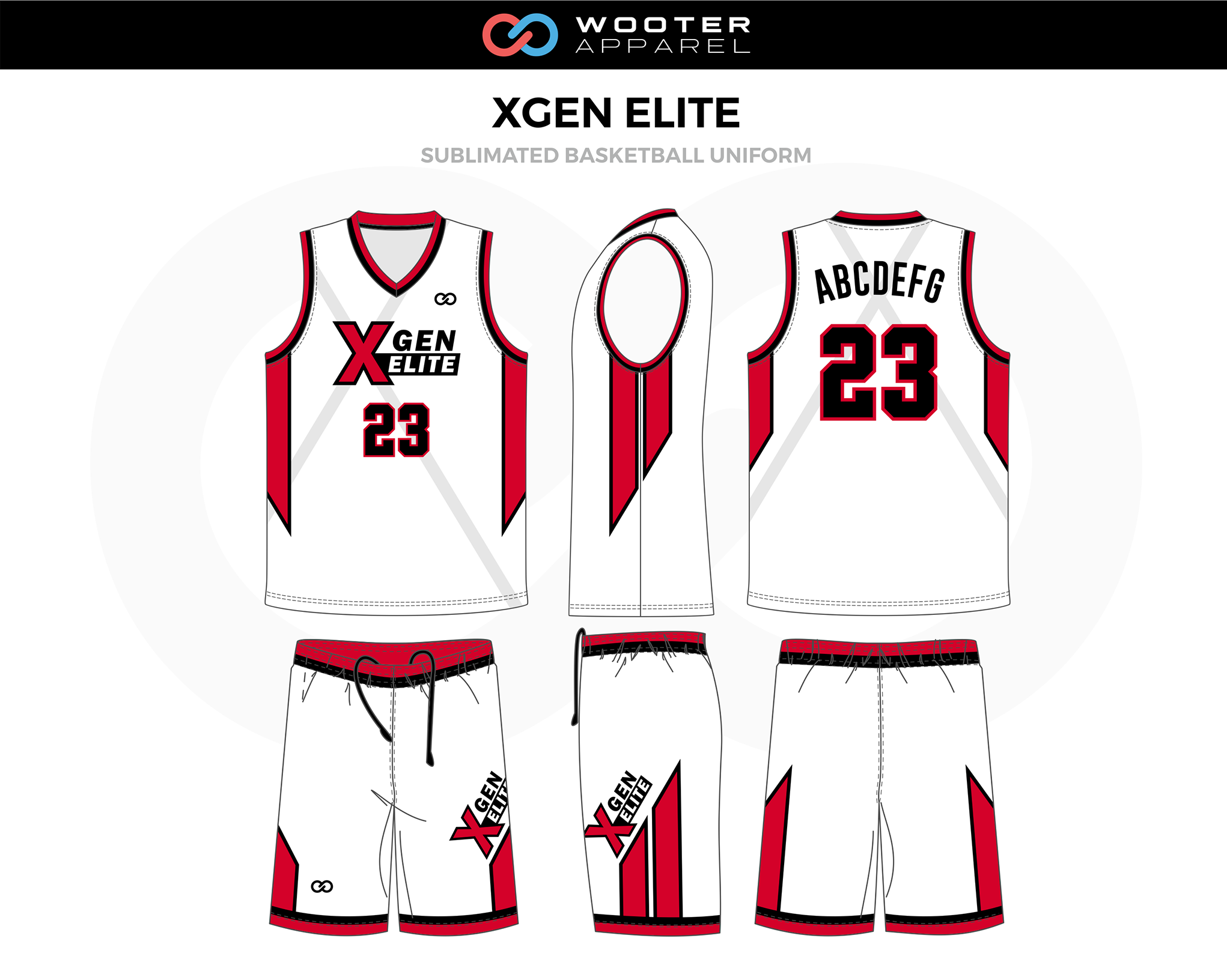 Customized Basketball Jersey Configurator – Kit Designer