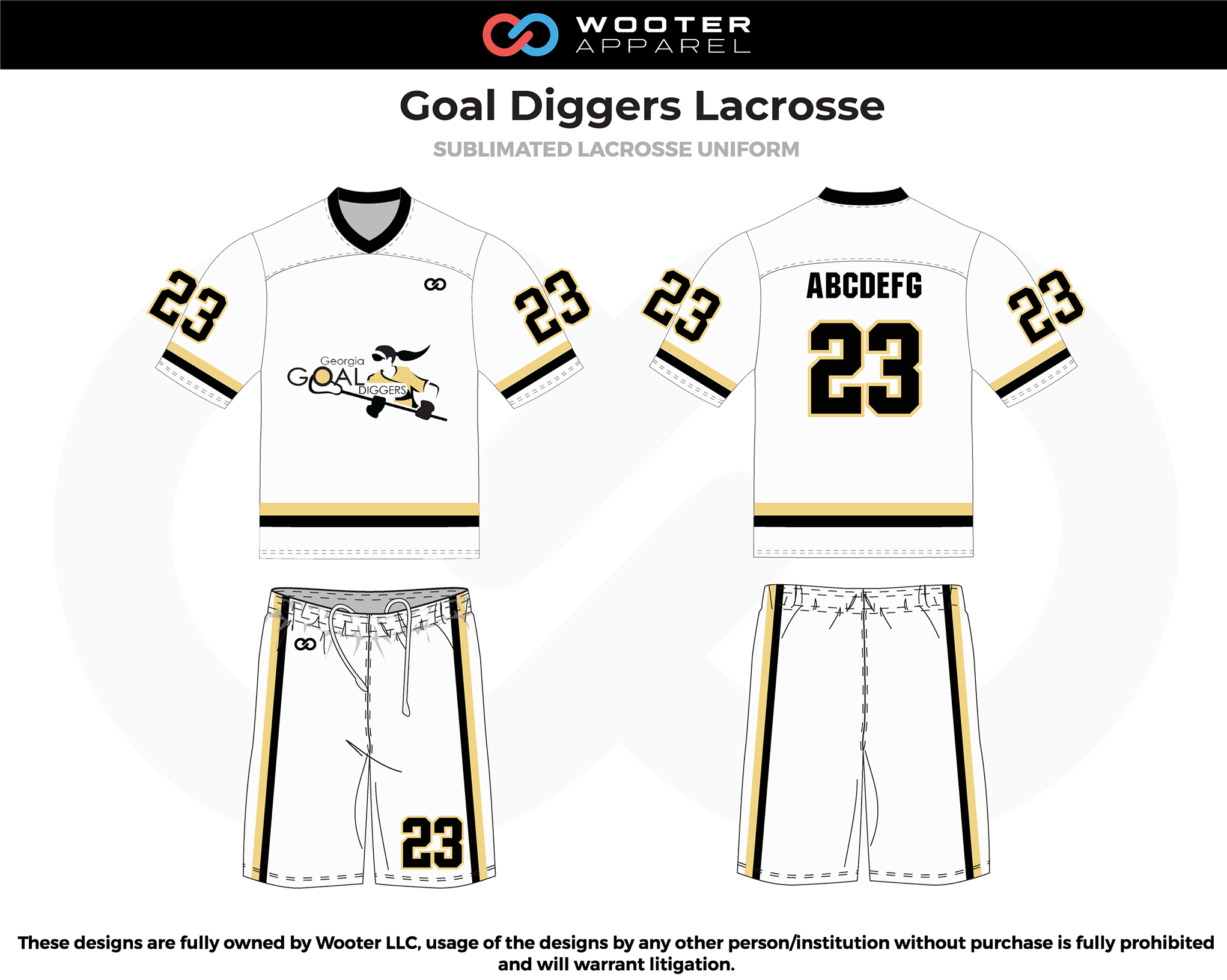 Lacrosse Jersey Designs Wooter Apparel