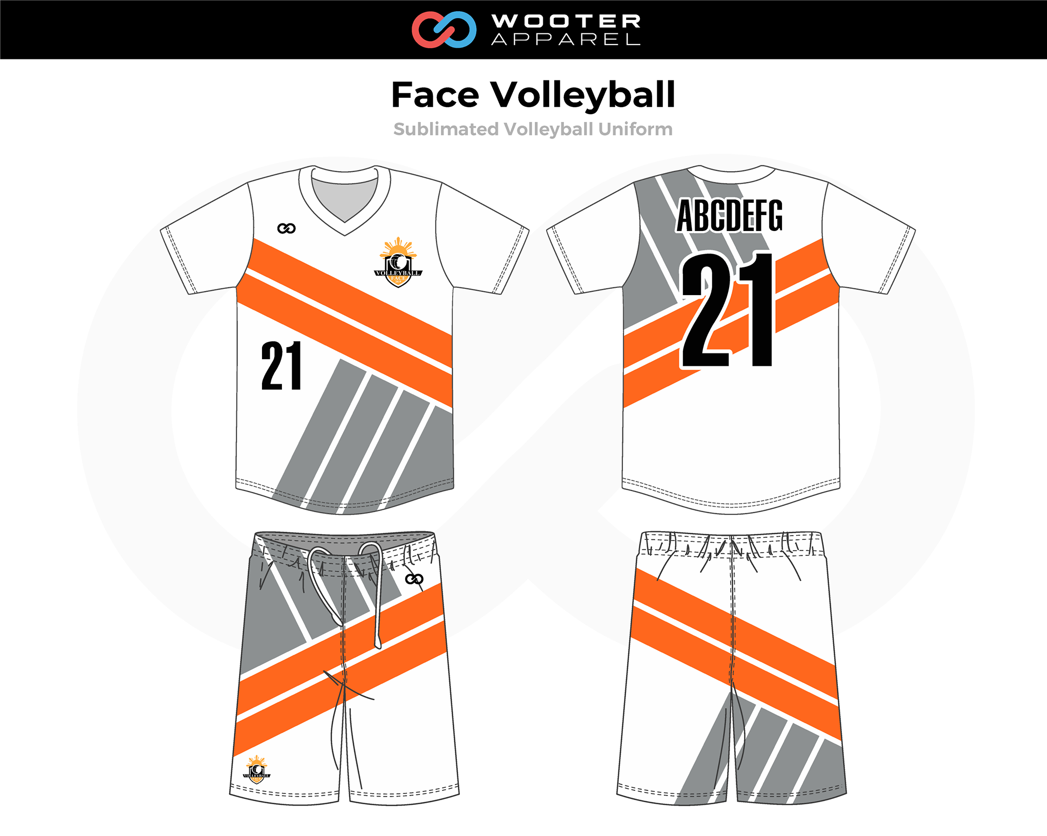 Volleyball Designs Wooter Apparel