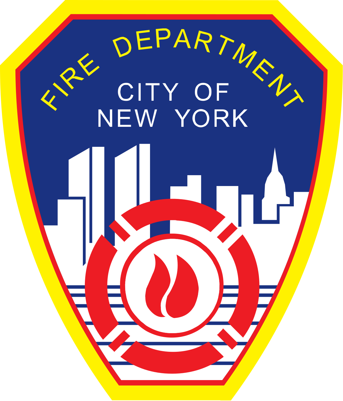 Custom Uniform Client: NY Fire Department logo - Fire Department City of New York Logo