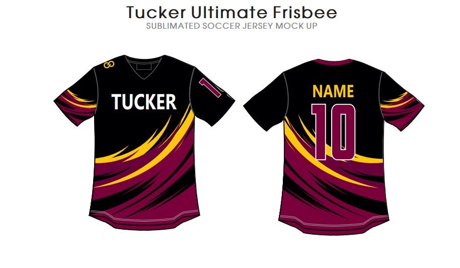 ultimate frisbee jersey design