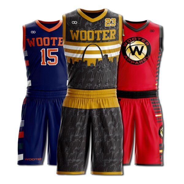 Custom Design Basketball Uniform Sports Jersey, Shorts, Socks