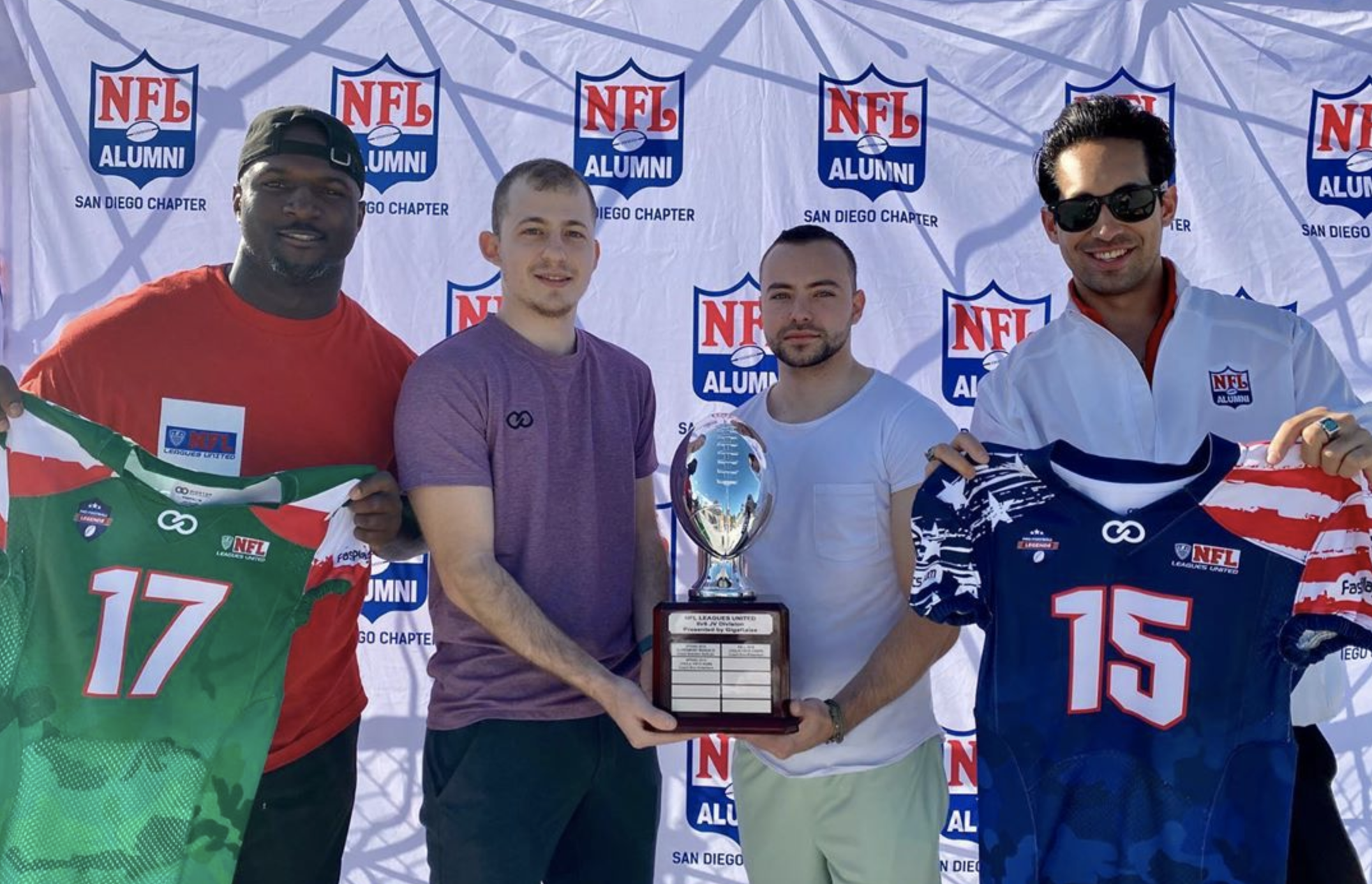 NFL Alumni And Wooter Apparel Partner On Customized Jerseys For NFL Leagues United
