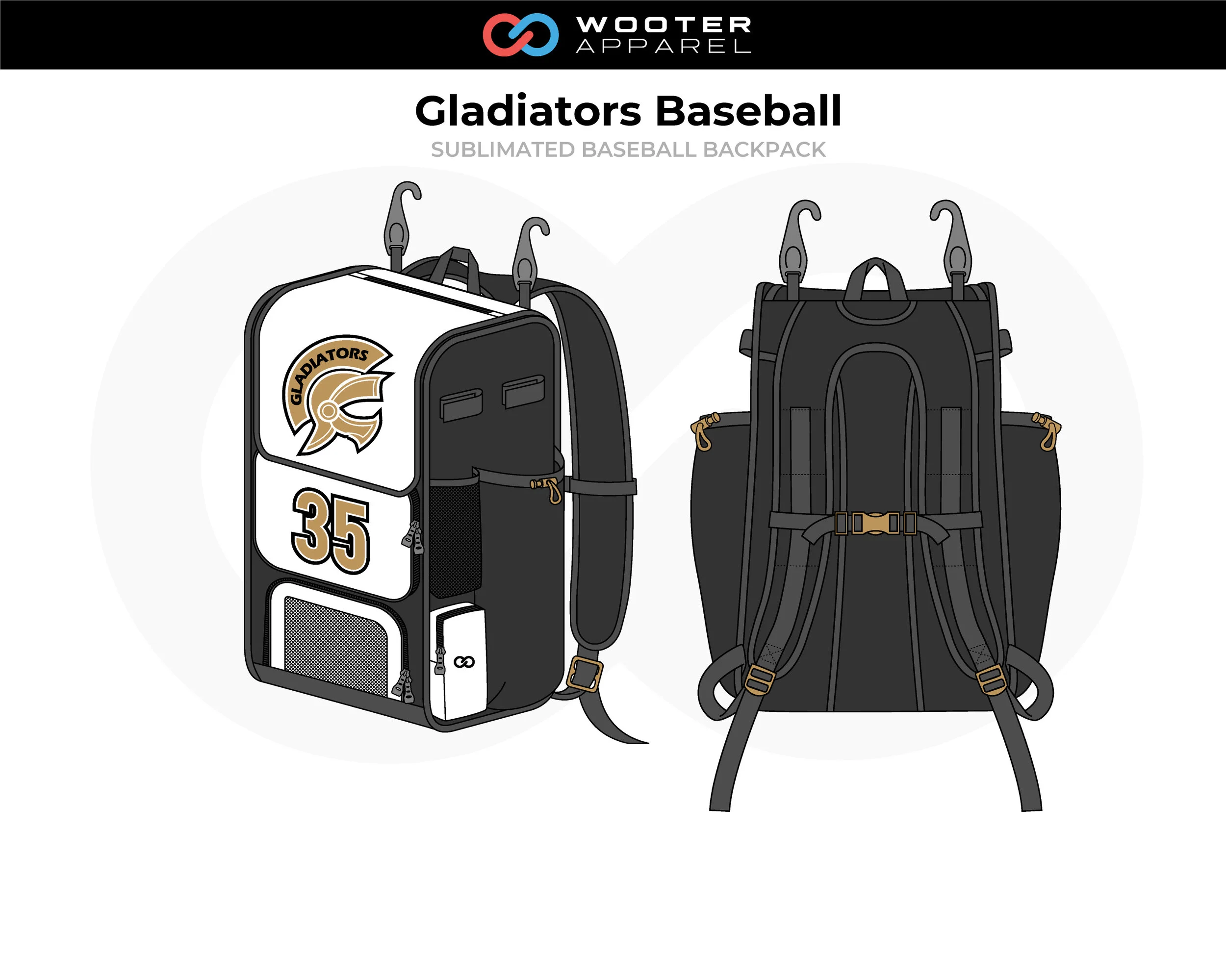 baseball backpack bag