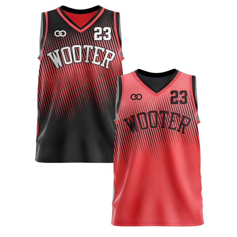 Custom Reversible Basketball Jerseys & Uniforms, Wooter Apparel