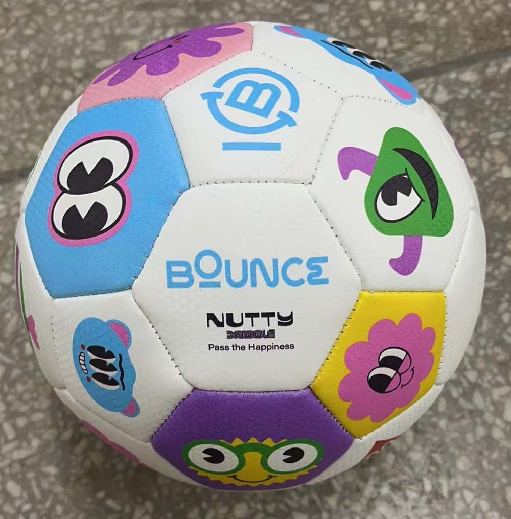 Custom soccer ball with interchangeable panels