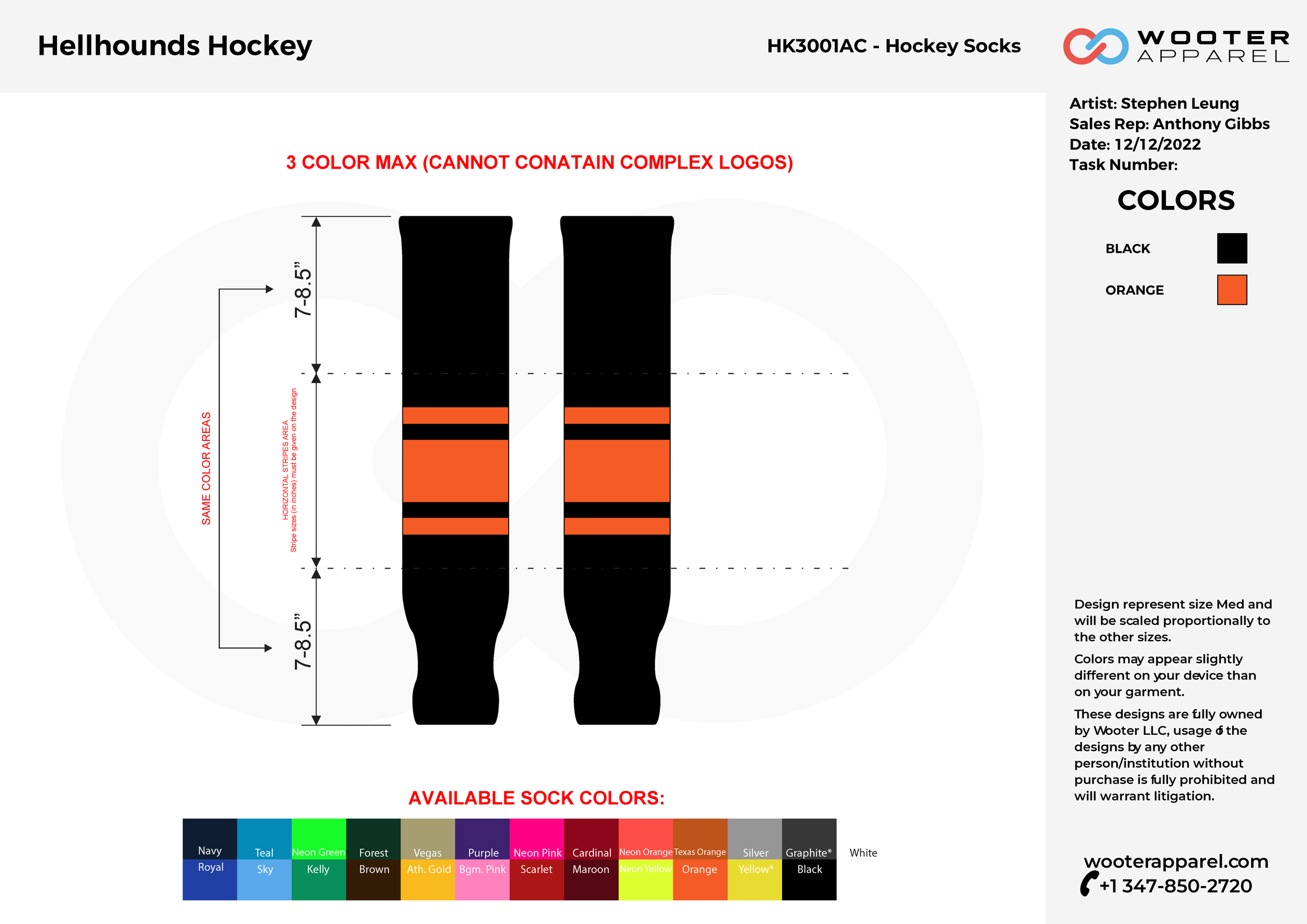 HaganHockey.com - Now available! Custom Hockey socks.