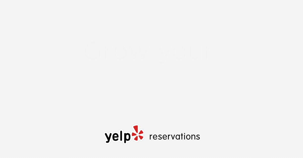 Yelp Reservations Facebook, Twitter ad