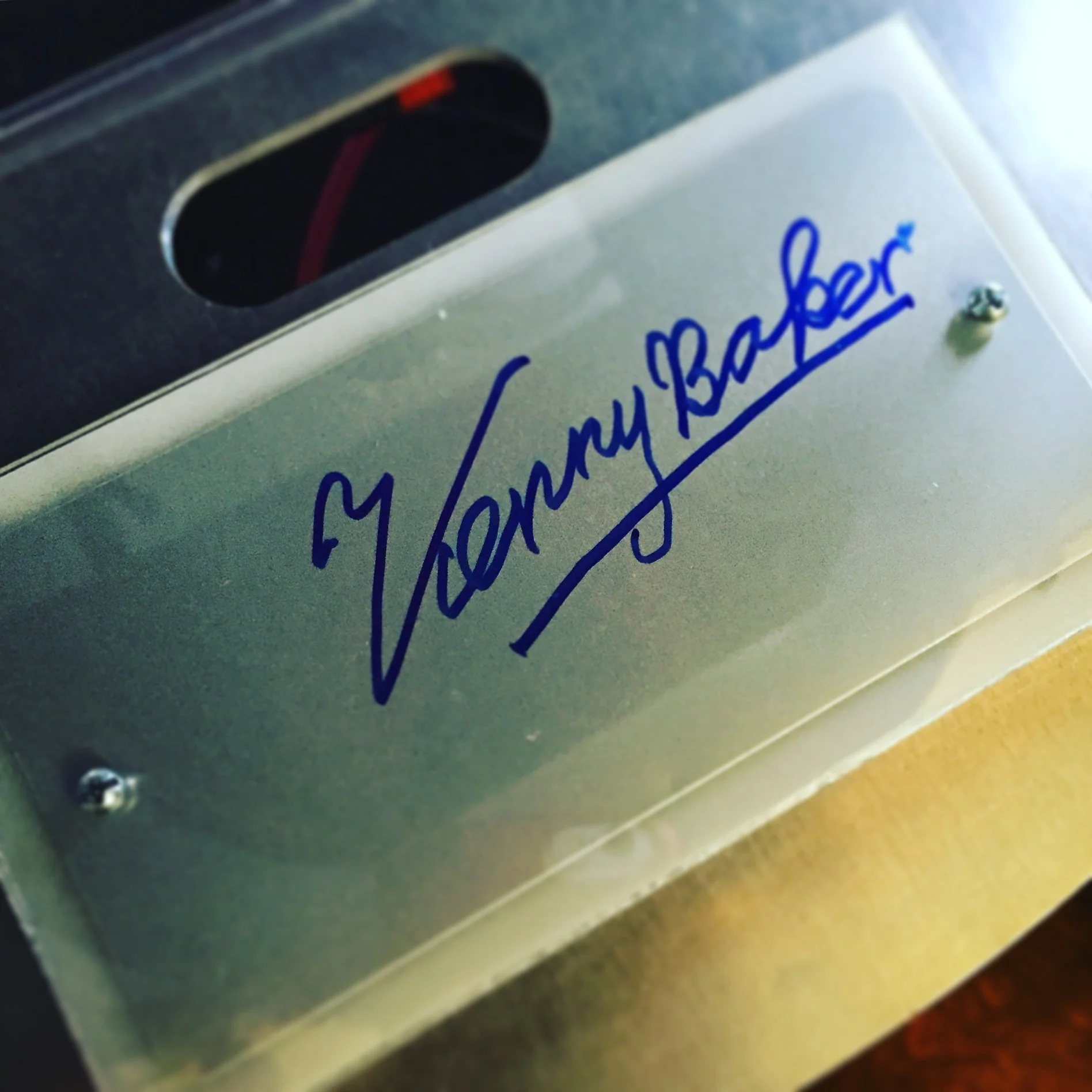 Kenny Baker autograph