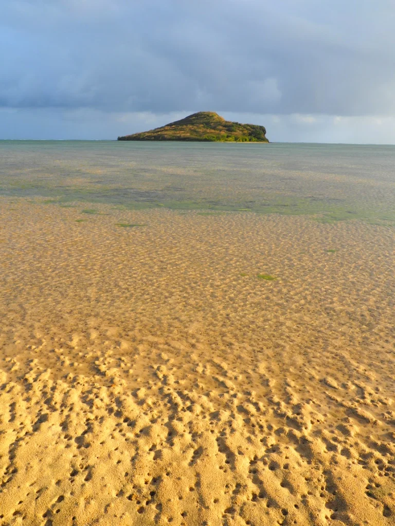 Dozens of islands, large and small, surround Mauritius's coastline.