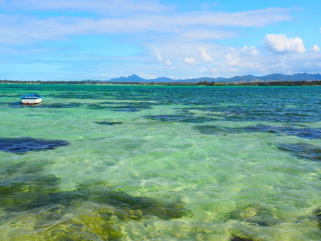 On any given day the ever changing sea creates a watercolour of blues, greens and indigos.