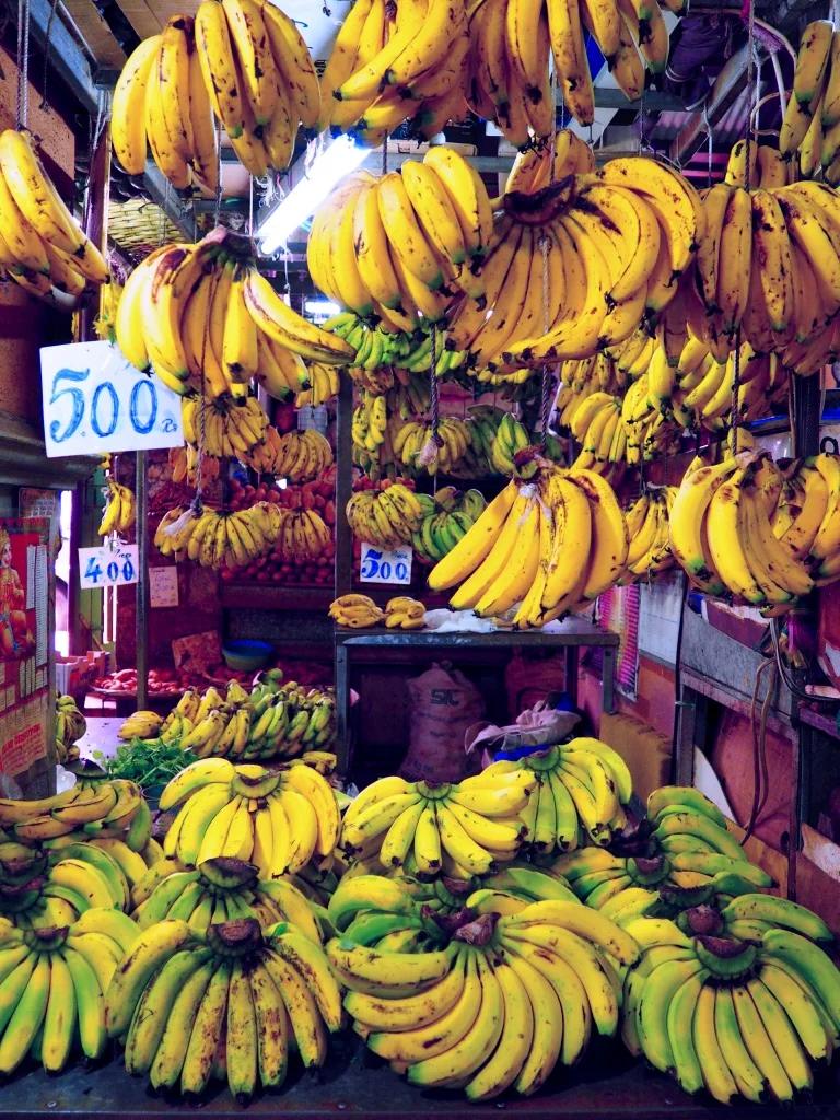 Who doesn't love a good banana? Tropical fruits like bananas, mango, lychee and papaya make this the place for fruit lovers.&nbsp;