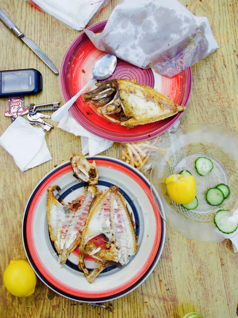 These unicorn fish - named for the spike on their heads - are a favourite fish to eat grilled with rum on account of their oily flesh.&nbsp;