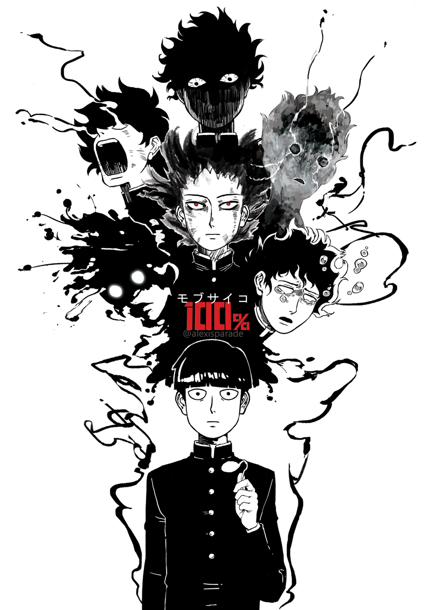 mob psycho 100.