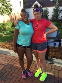 Foxie hands over the Team Captain reins to Jenna