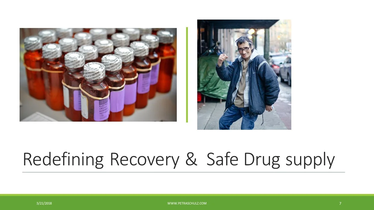 People do recover from substance use if we use evidence based (proven) treatment approaches, combined with harm reduction measures to keep them alive. Some people simply outgrow their dependence when they mature or life circumstance changes. Our expectations of recovery have to change. These photos are from the SALOME study in Vancouver, where individuals, who have not succeeded with other treatment approaches, have access to injectable prescription hydromorphone. The results have been amazing and the stabilizing effect in people’s life is evident. Without having to seek the illegal fix, people found housing, work, reconnected with loved ones, and most importantly have found hope for the future, some have moved to OAT or even stopped using. People I know take a daily dose of Methadone or Suboxone, but you would never know. It is part of their health regime, just like some people take blood pressure meds or insulin. Recovery does not have to mean to be or drug free. Recovery means being free from the chase of buying drugs on the street and all the activities that come with getting the money to do so. Activities that keep you busy. For some people it may mean drug free, but making “clean” the benchmark has cost the lives of many people for whom this was an unrealistic goal. In my advocacy work I am always amazed at the time, creative energy and a money spent on keeping people safe from a toxic illicit drug supply. Would it not be so much easier if giving safe drugs on prescription, to those who are addicted, could be a first line of defence rather than a last resort? Living with substance use disorder should not have to come with a risk of sudden death. Danny came close to reaching recovery. He had hopes and dreams. He is on our mind every day and I try to think about the loving, caring son he was and the great meals he cooked. I can’t help to also think about how different the outcome could have been.