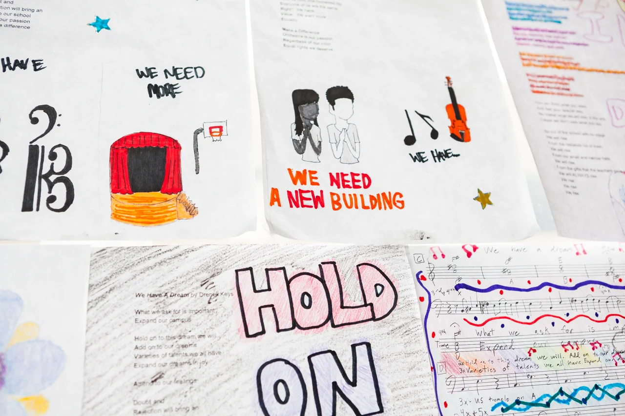 Featuring the artwork of Elijah Robson and other Conservatory Lab students.