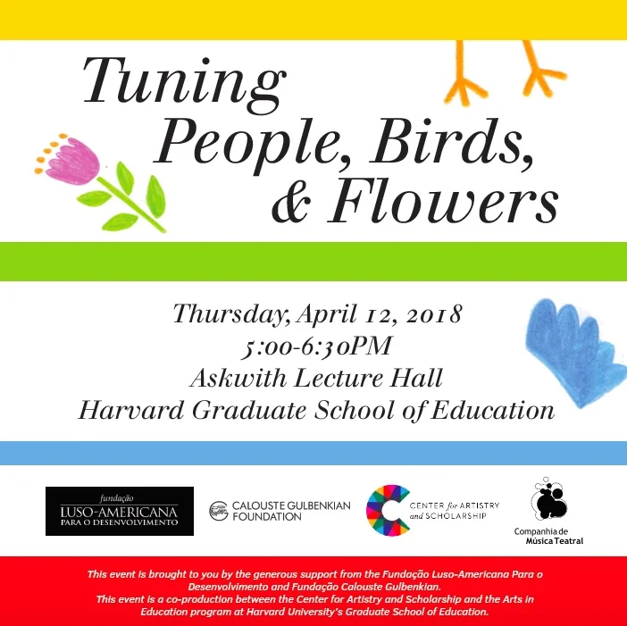 Tuning People, Birds, and Flowers: A Performance Lecture