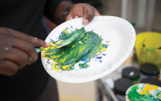 Joyful learning at scale: Immersing students in the arts 