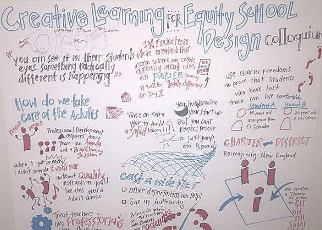 Drawing by graphic artist Amber Torres