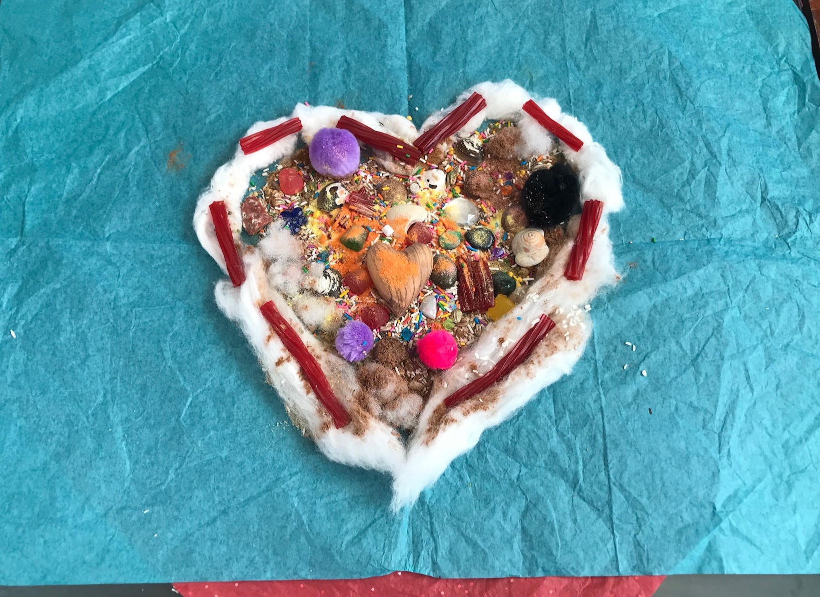 We performed a Despacho for Bailey. Here is our offering to him that was buried with him on Pi day (3/14/19).