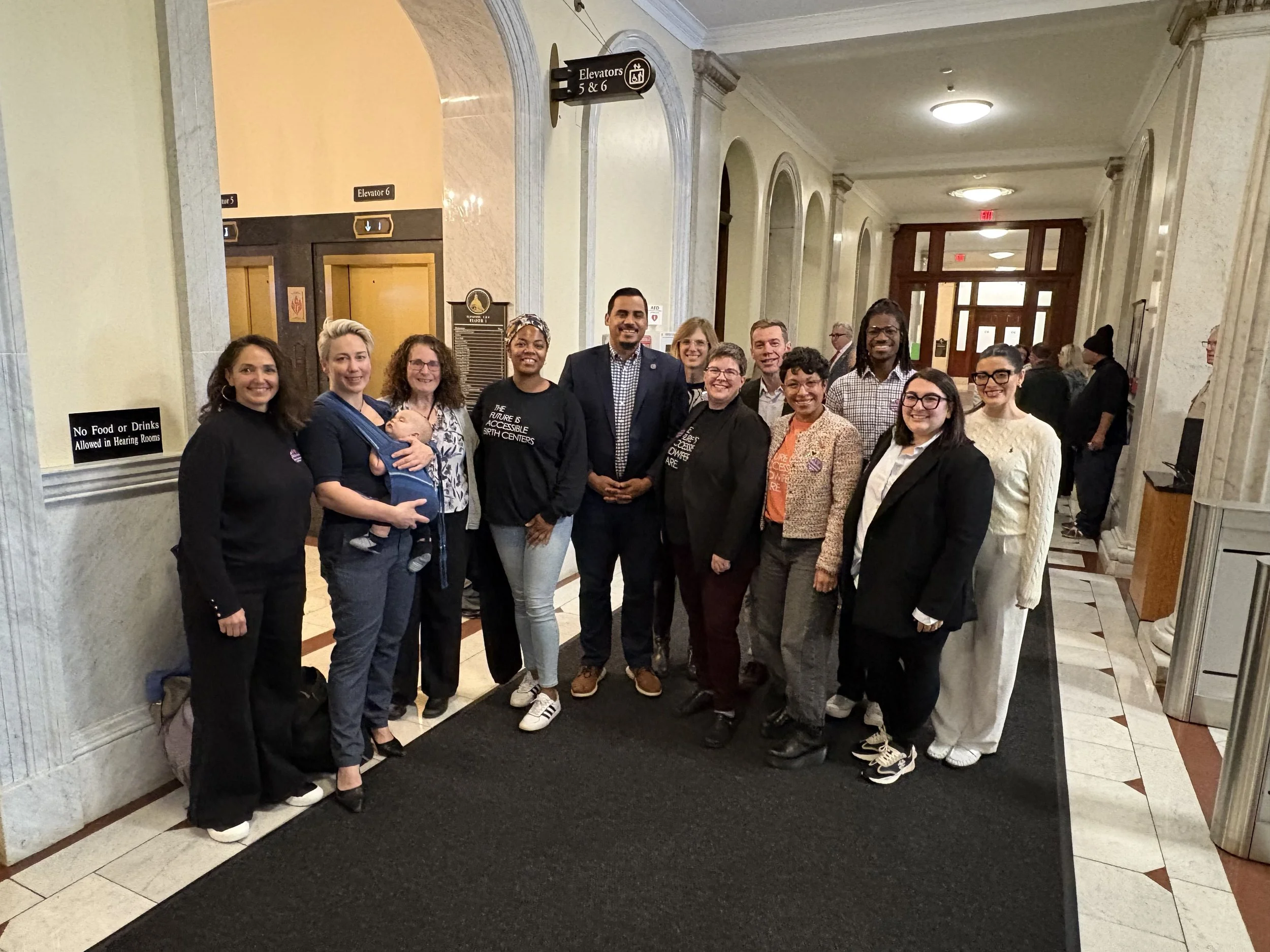 Committe votes YES on bill for Birth Center Sustainability and Midwife Workforce Development