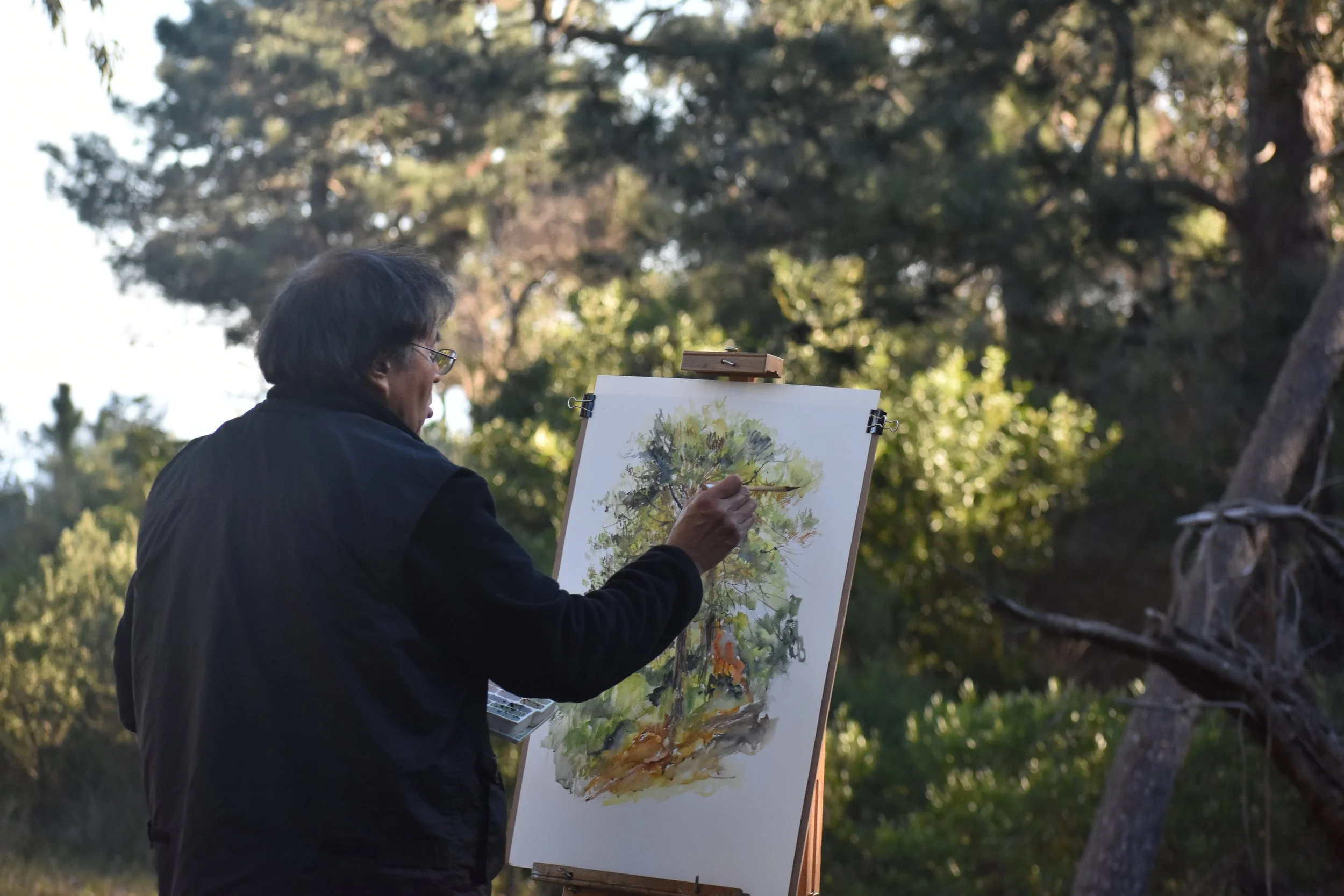 pintando en Montevideo.JPG
