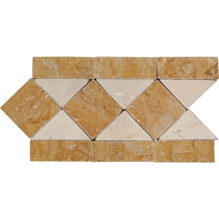 Giallo Reale Crema Marfil P 3x12