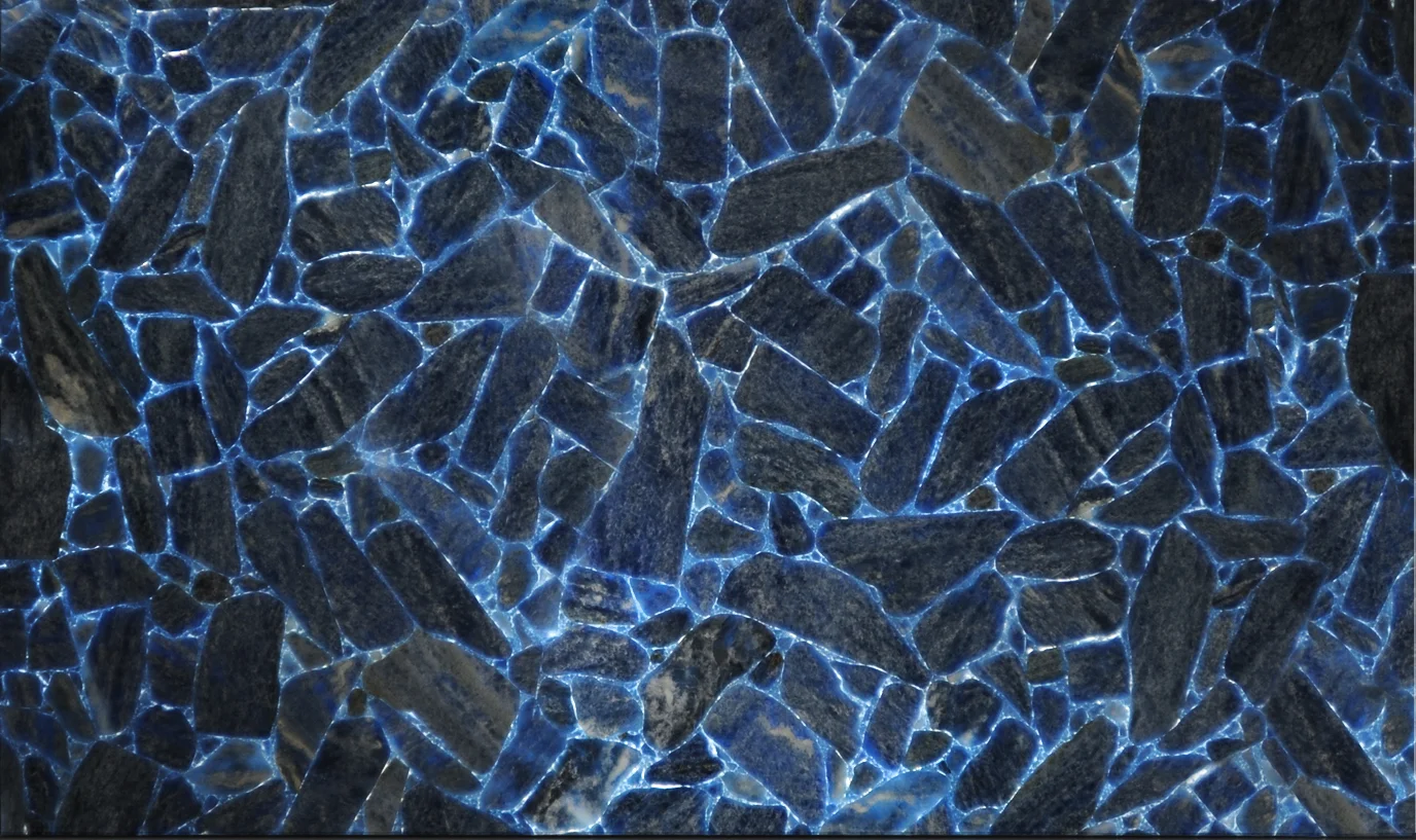 Calcite Blue-Backlit