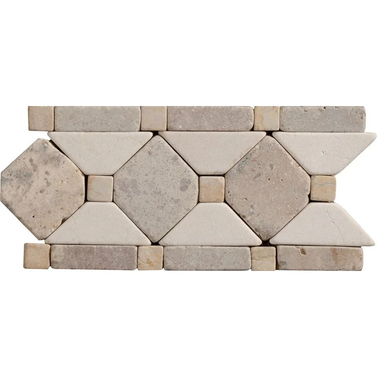 Gialo Reale Crema Noce tumbled 3x24.75