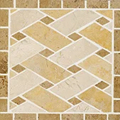 Basket Border Gold 6 7/8 x 24 7/8