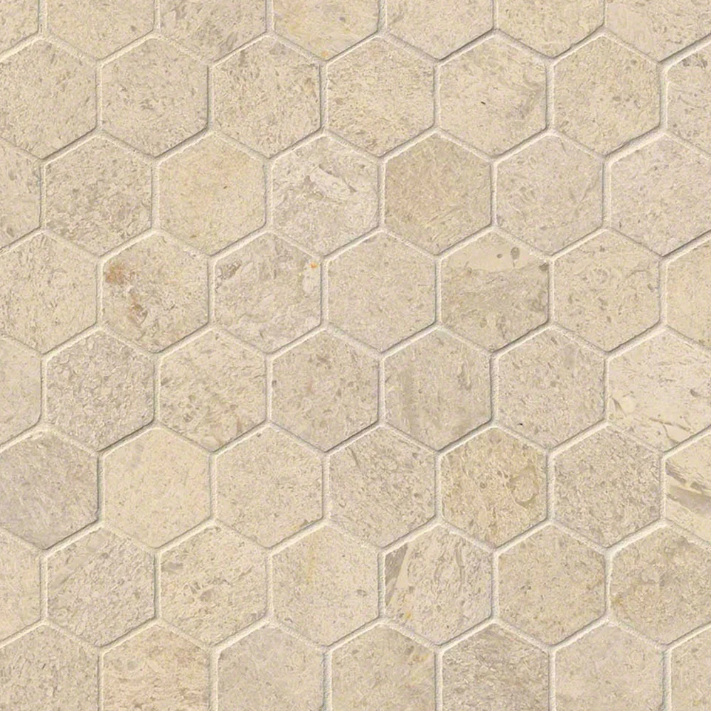 Coastal Sand Hexagon Honed 