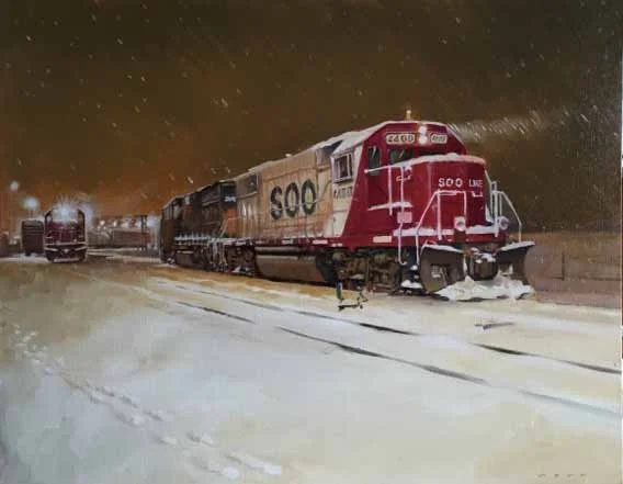 Soo line Art  16x20" Oils  $1100