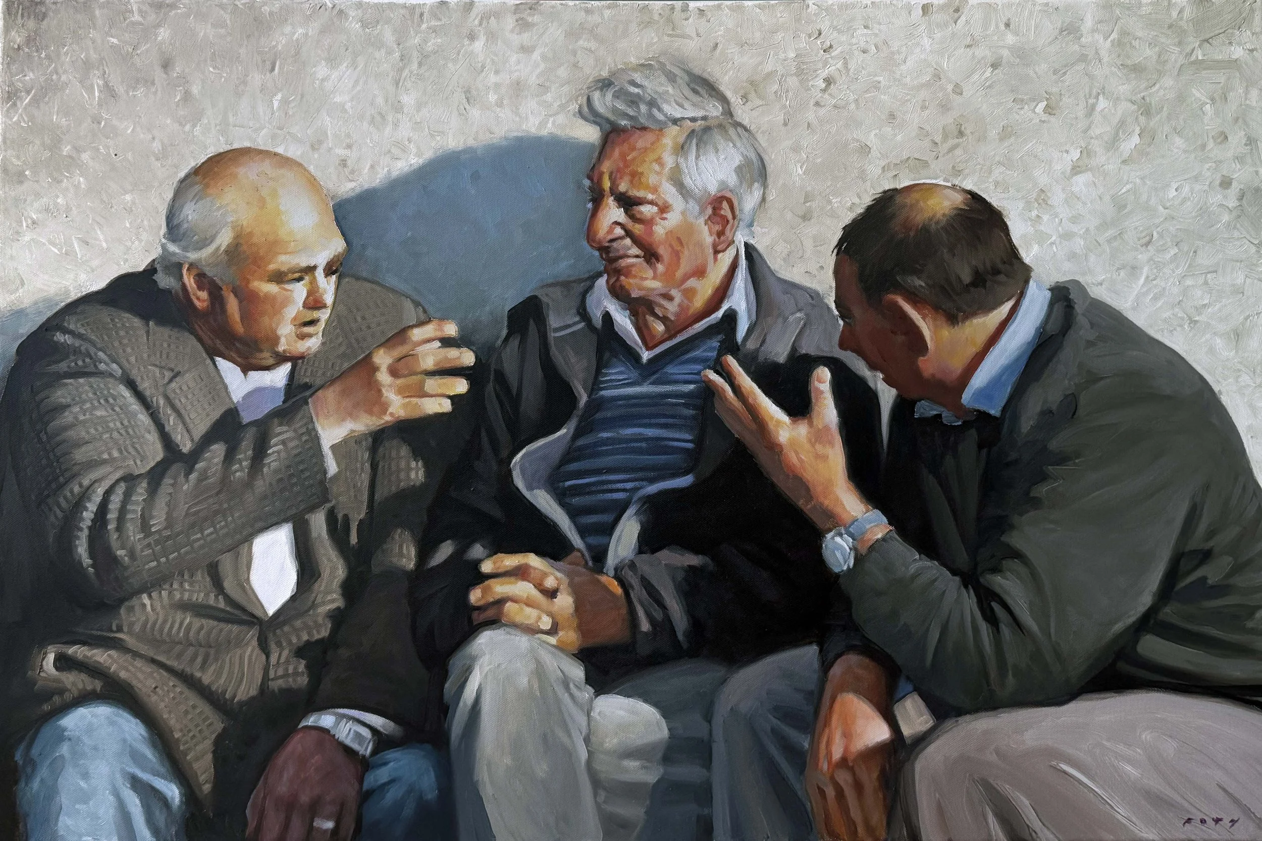 Shooting the breeze  24x36"
$1200