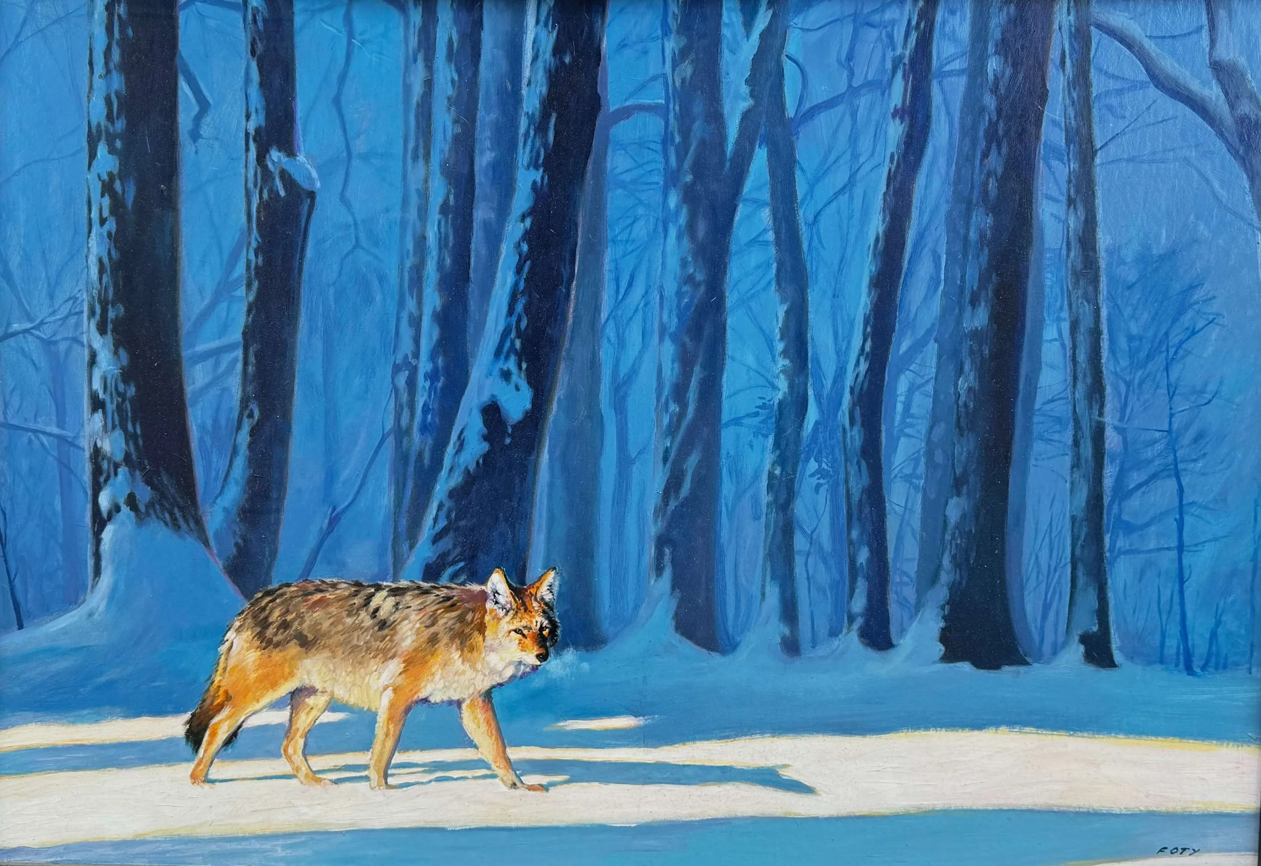 "Winter Wolf" , 16x22 
$900