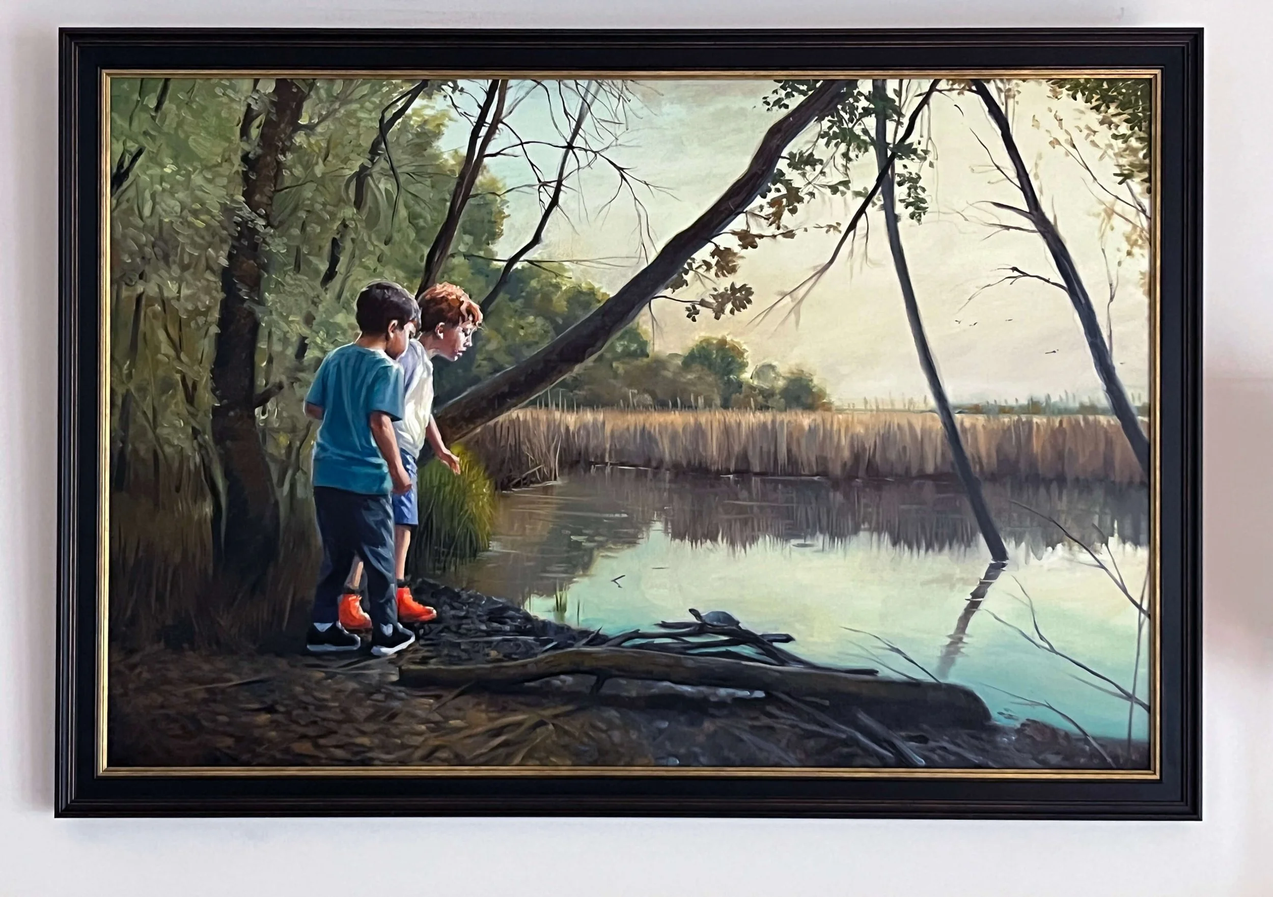 "Boys" 24x36" Oils 
$1700