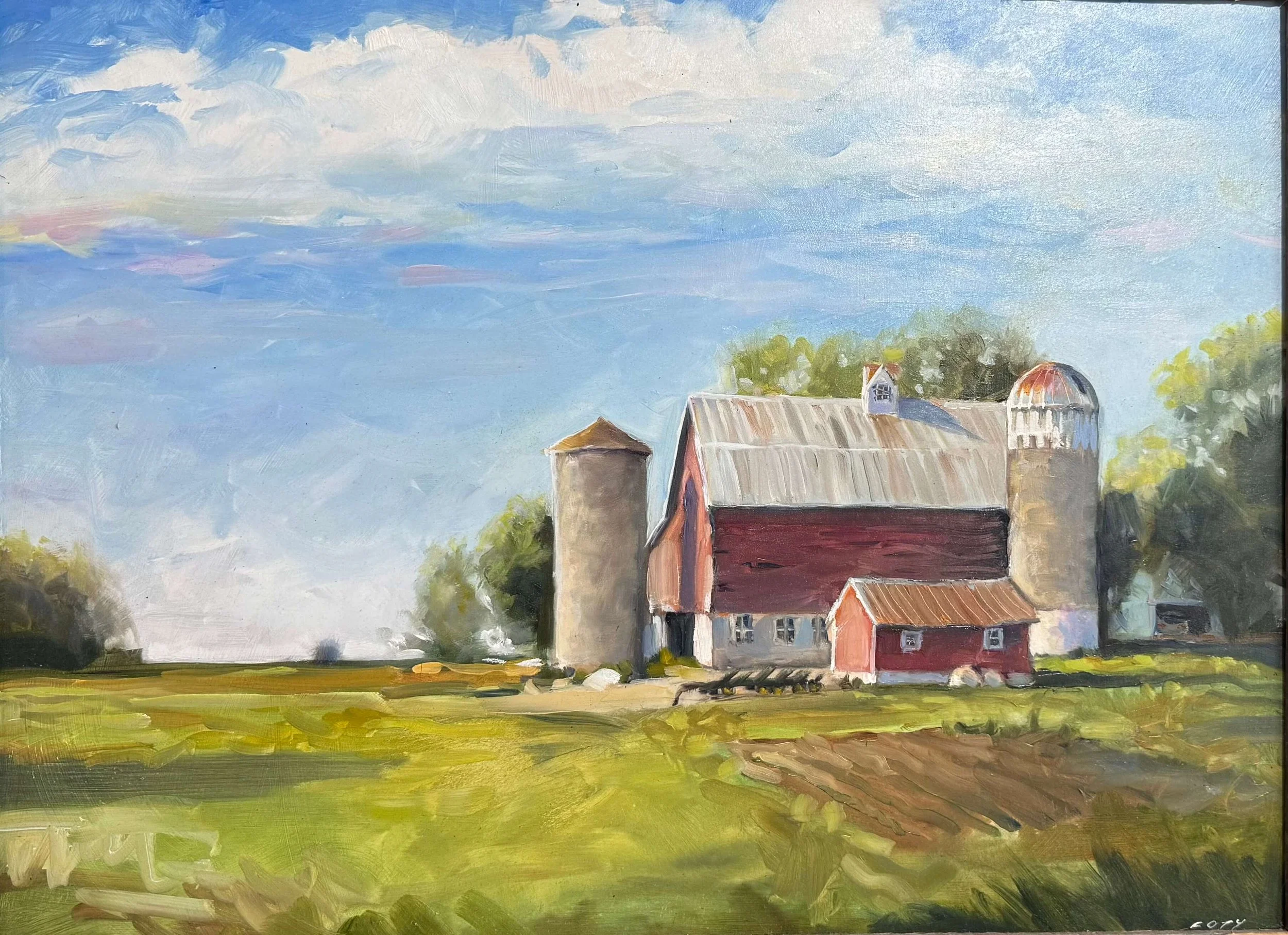 Back on the Farm, 18x24" Oils
$500