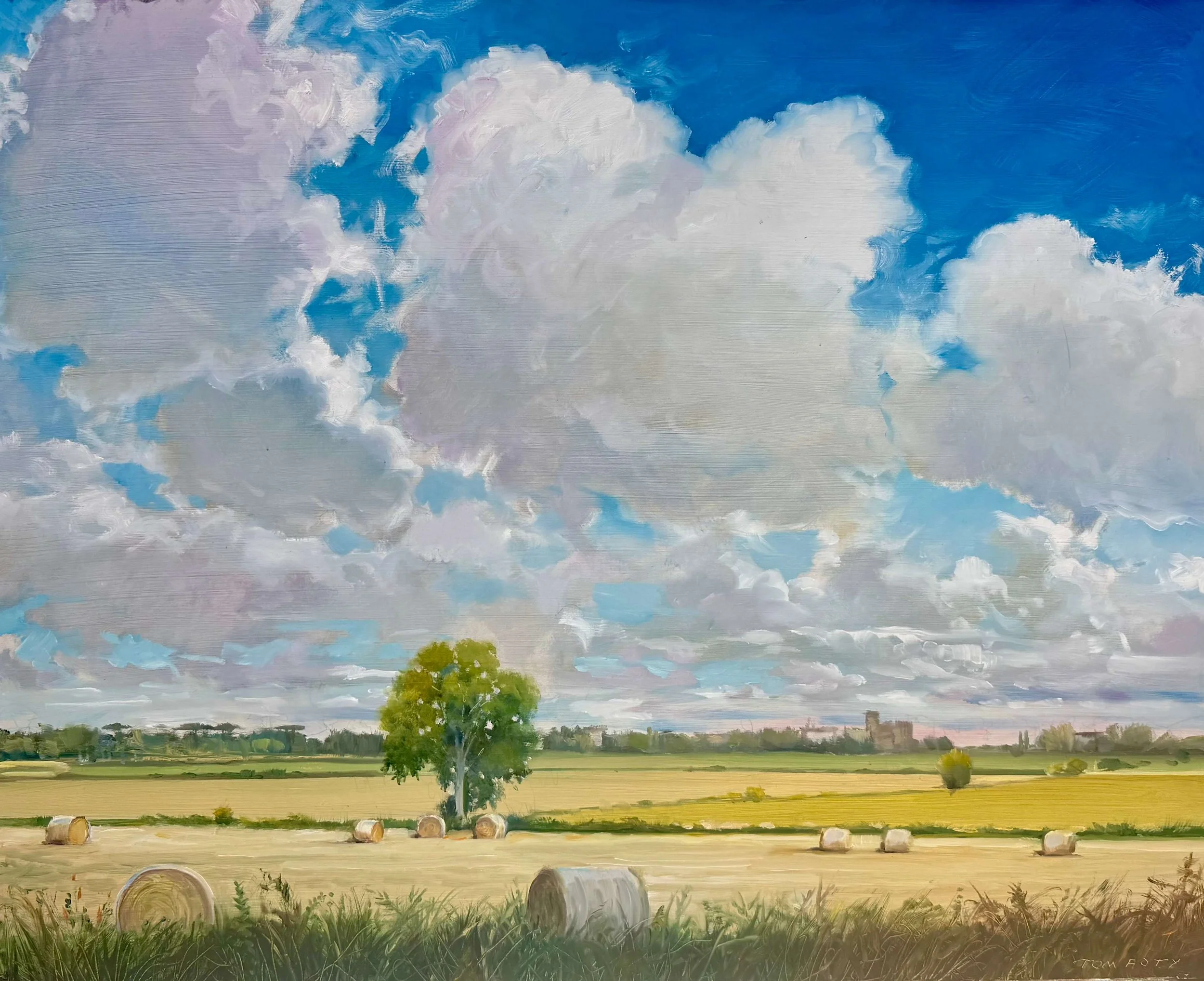 Outside of Rome, 24x30" oils
$1950