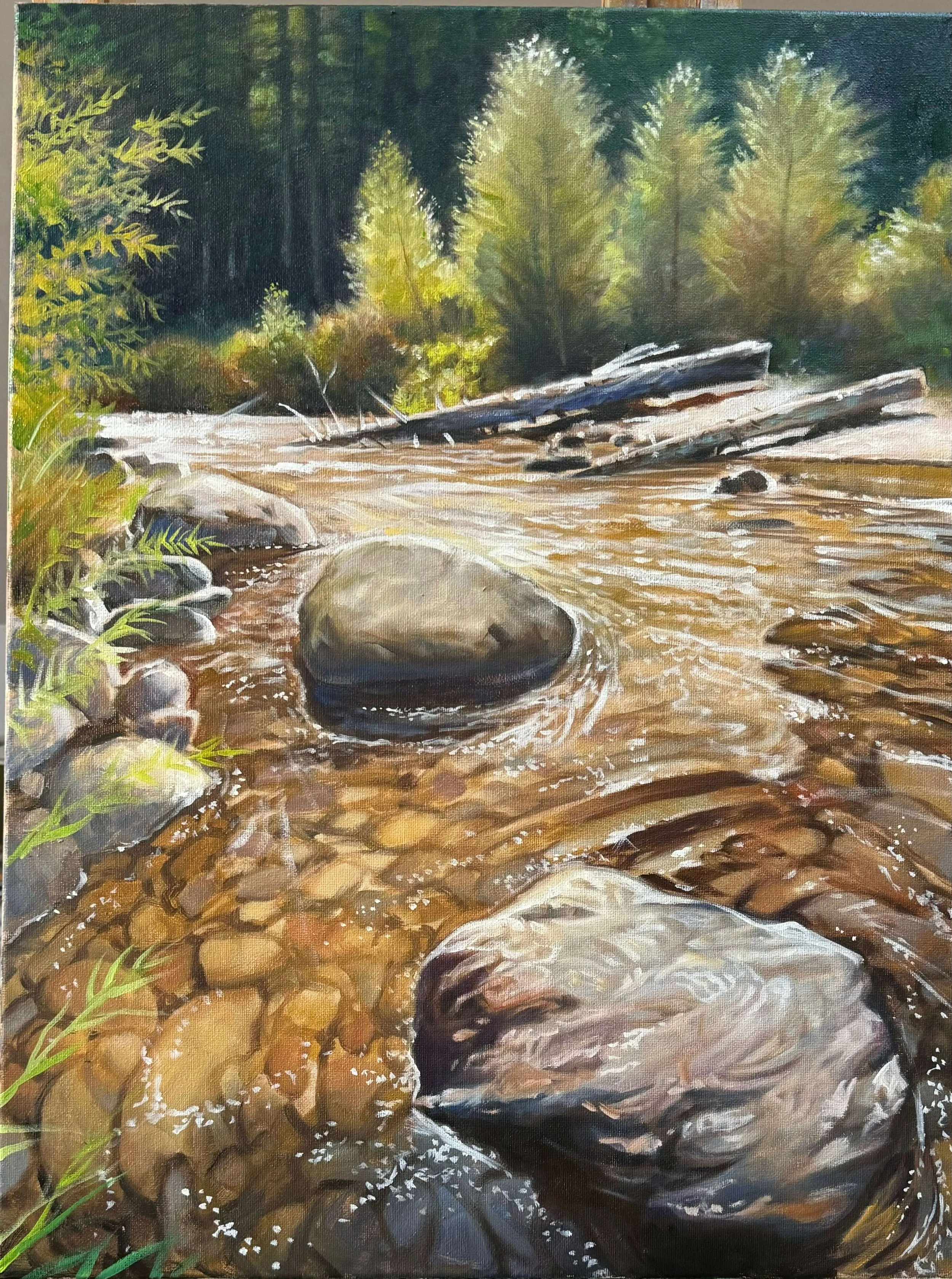 Colorado Creek, !8x24" Oils
$950