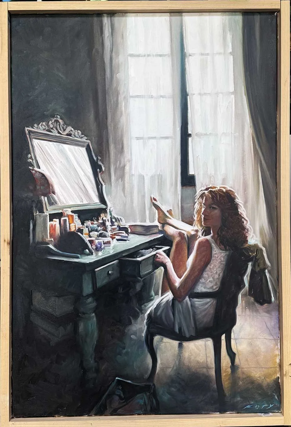 Make-up  24x36" Oils $2000