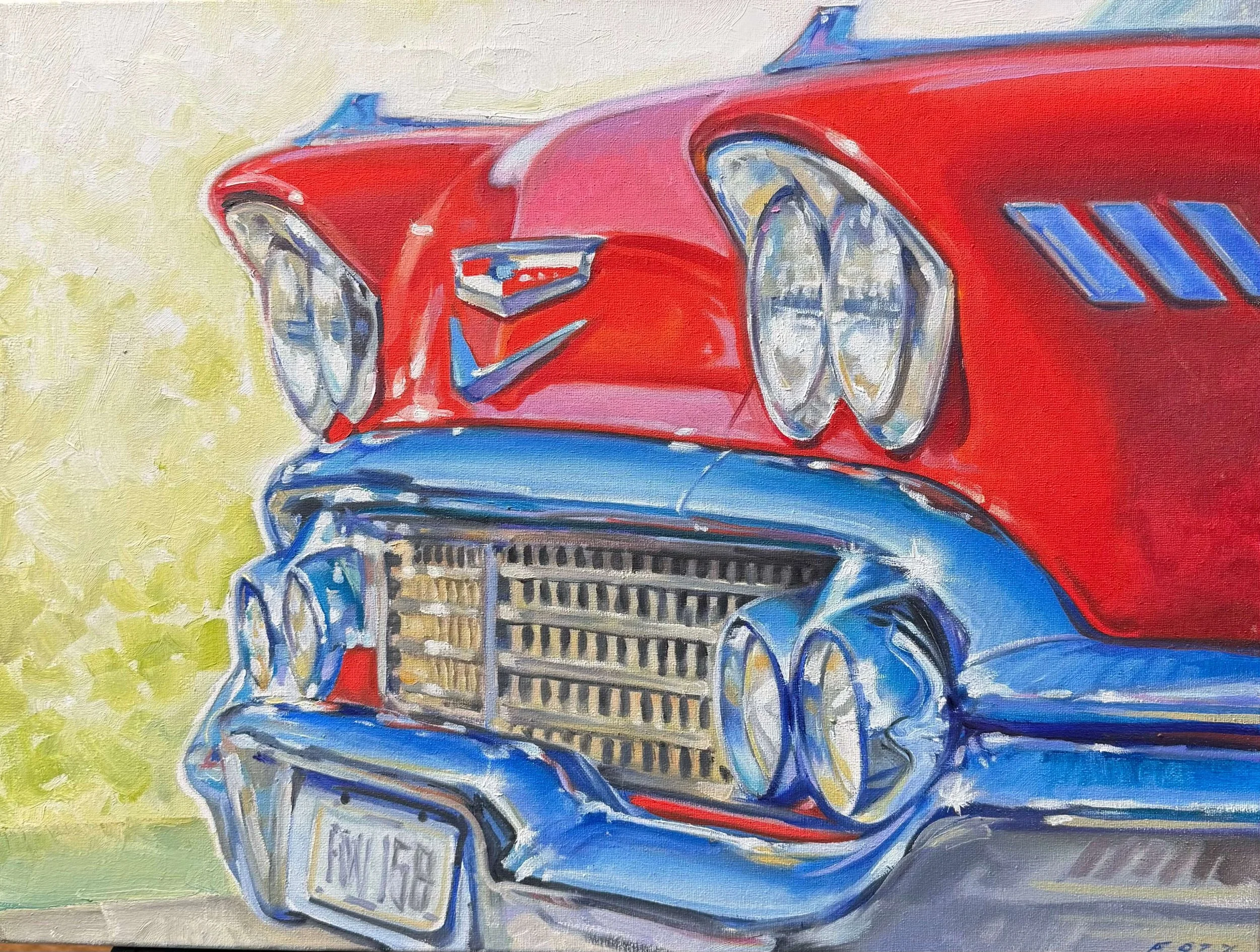 58 Chevy, 18x24" Oils,  $ 950