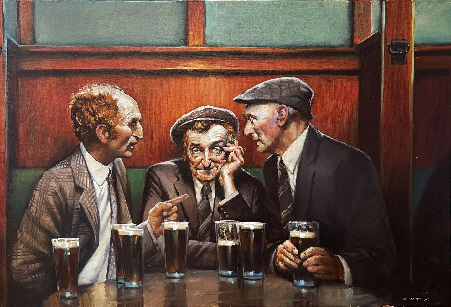 Irish Pub art 24x36" $2500