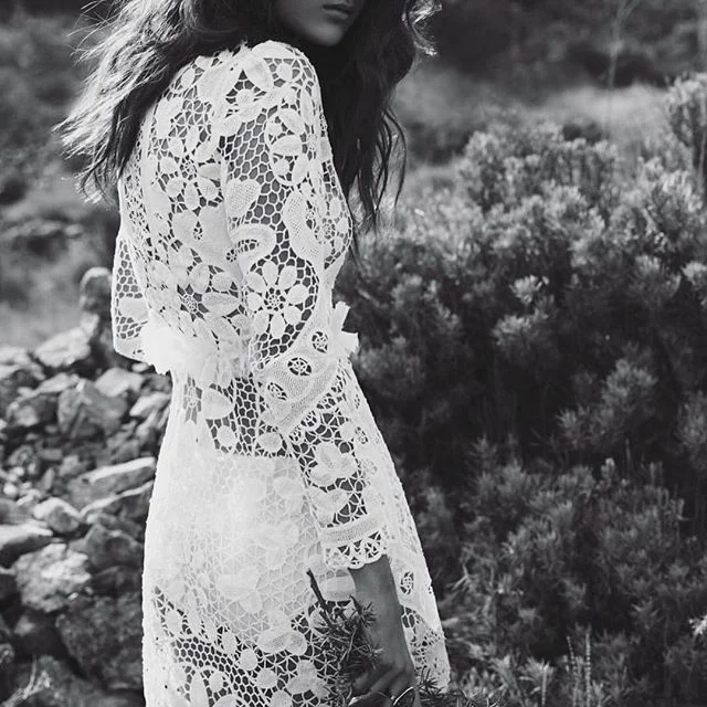 This incredible lace via @the_lane and @nevenka_melbourne #love #lace #fashion #designer #wedding #pretty