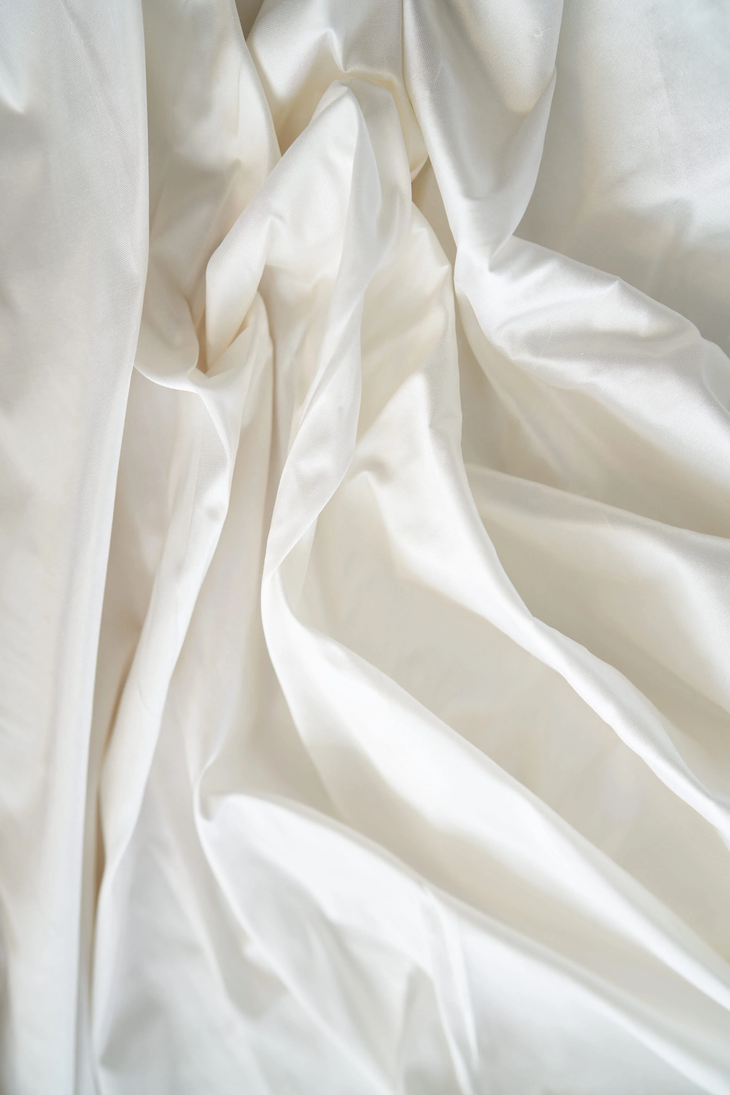 White Silk Dupion 112