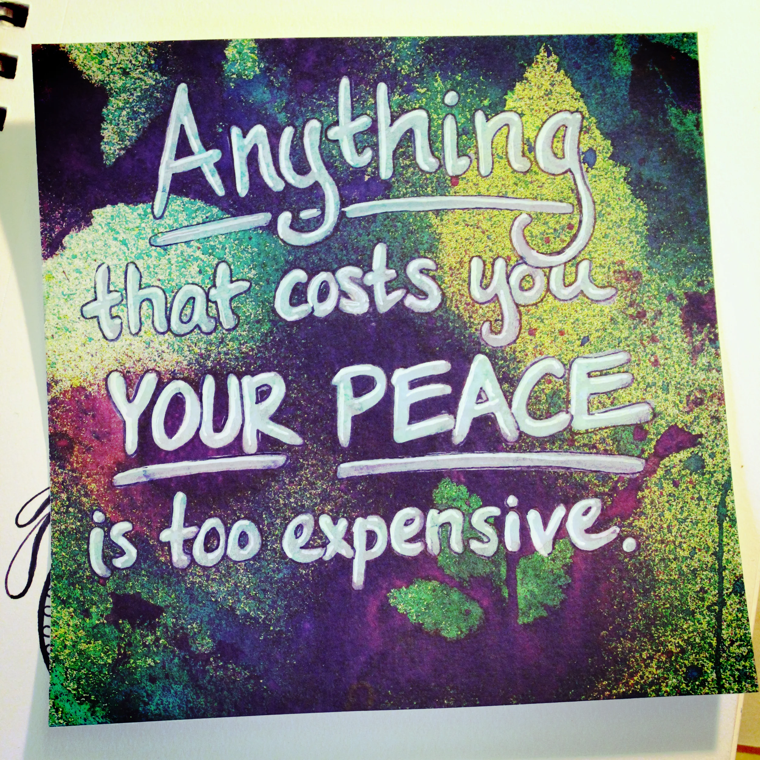 No idea on the author, but sounds like good advice.